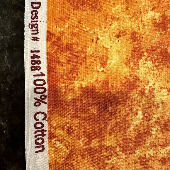 Northcott Studio 14881 Quilting Cotton Orange Red Print Fabric Fall Autumn Sew - Picture 2 of 12